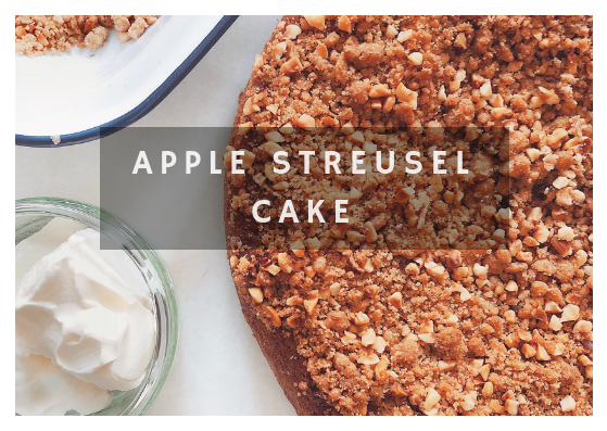 Apple Streusel Cake