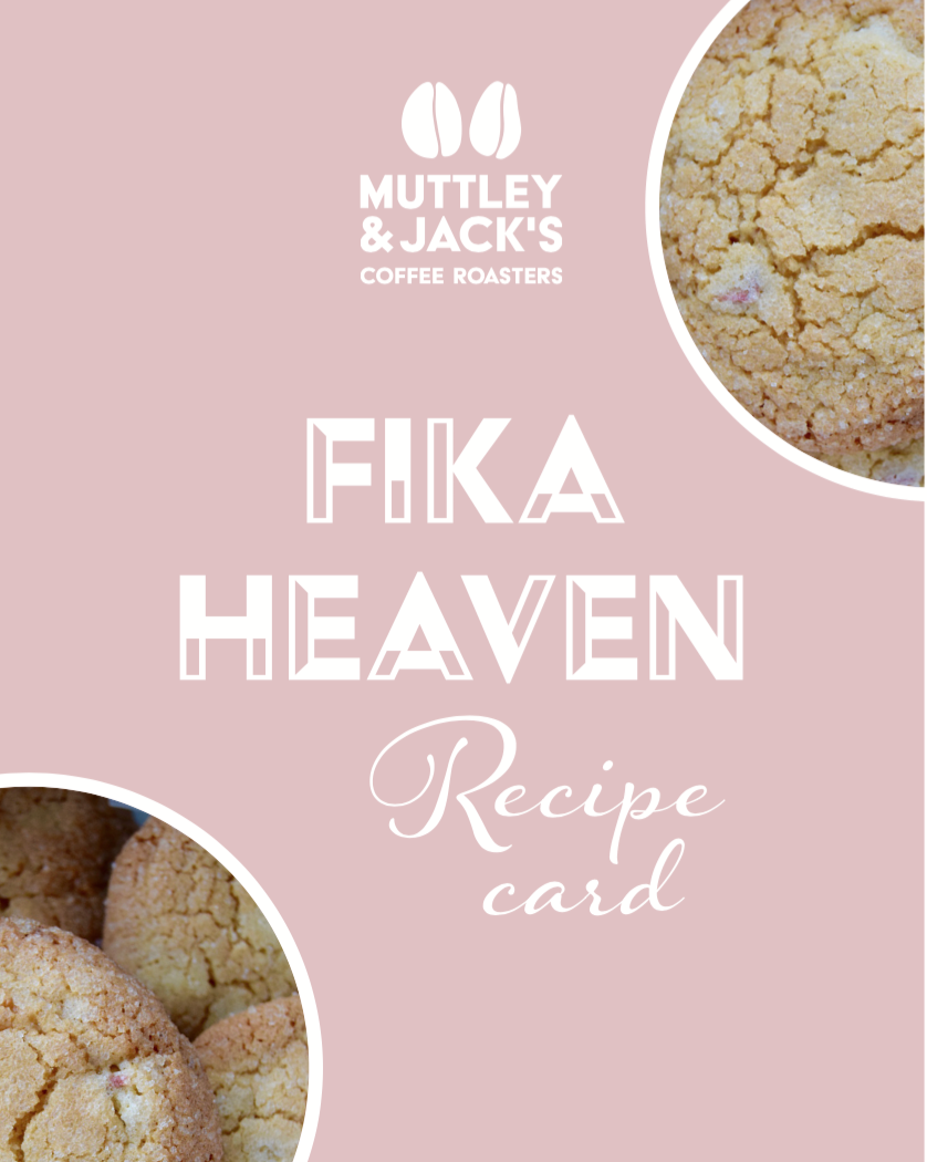 July's Fika Heaven: Ginger & Rhubarb Biscuits