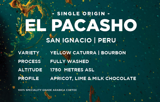 
                  
                    Peru: El Pacasho -  Washed Bourbon
                  
                