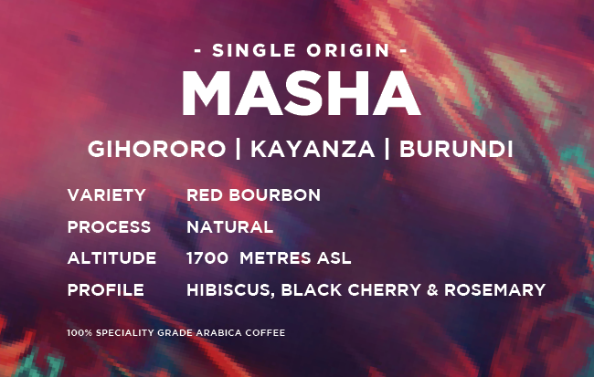 Burundi: Masha - Natural Bourbon