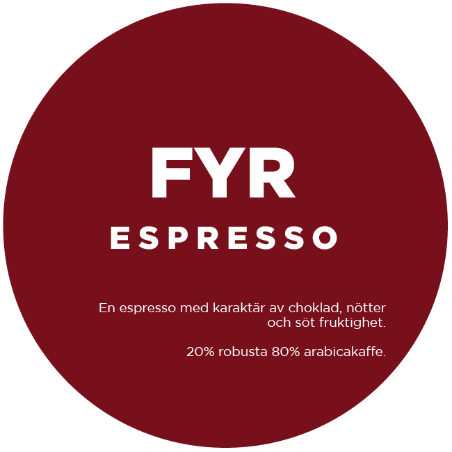 
                  
                    Fyr - Espresso :)
                  
                